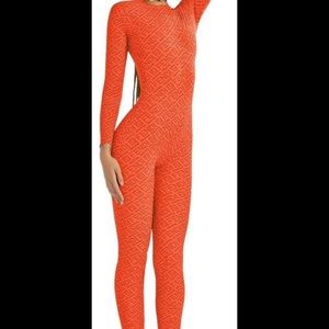 Fendi Skims Orange Bodysuit